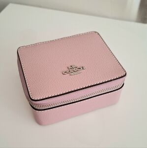 Coach Pink Jewelry Box 66502 Pre-owned